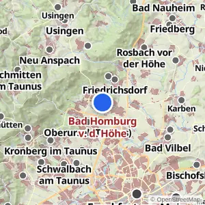 Kartenvorschau Bad Homburg v. d. Höhe