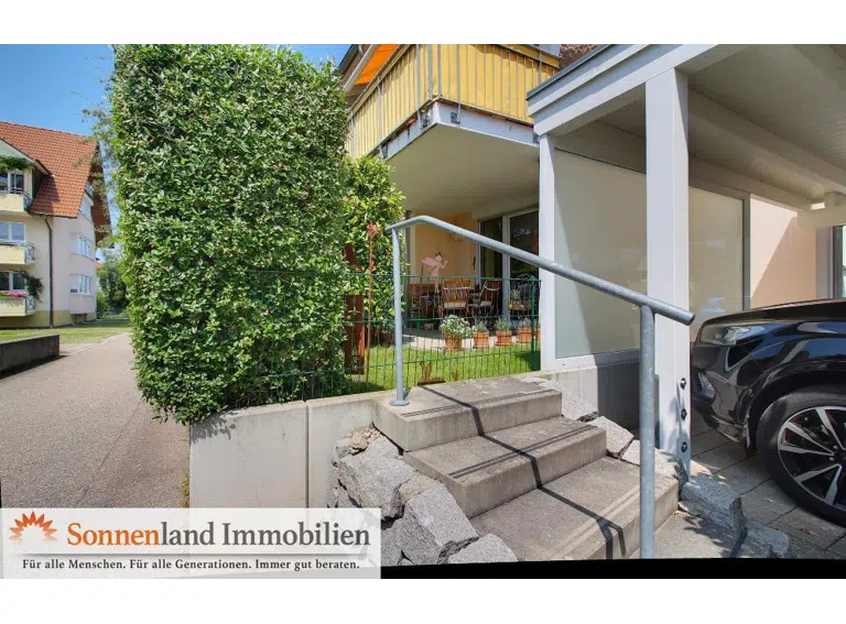 Eigener Seiteneingang zum Garten