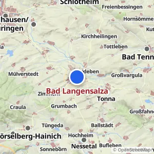 Kartenvorschau Bad Langensalza