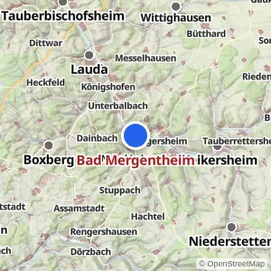 Kartenvorschau Bad Mergentheim