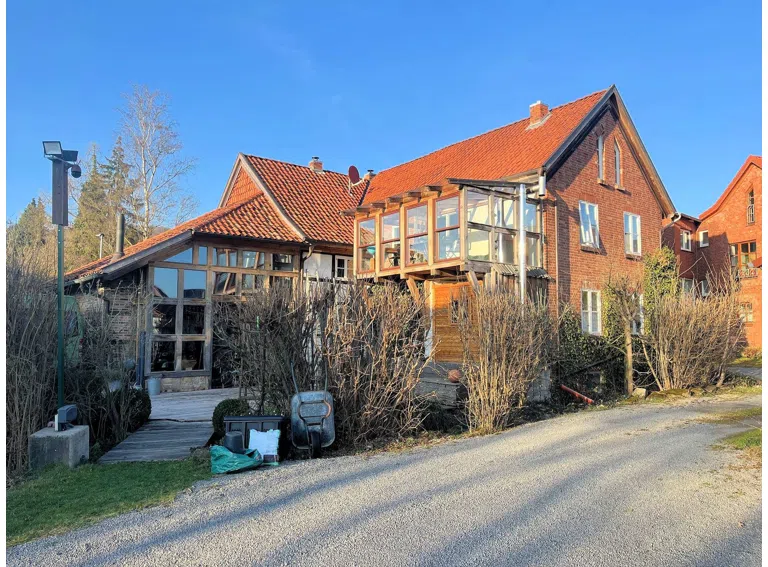 Einfamilienhaus in Bad Münder OT Nienstedt Rückansicht