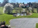 Blick aufs Grundstück