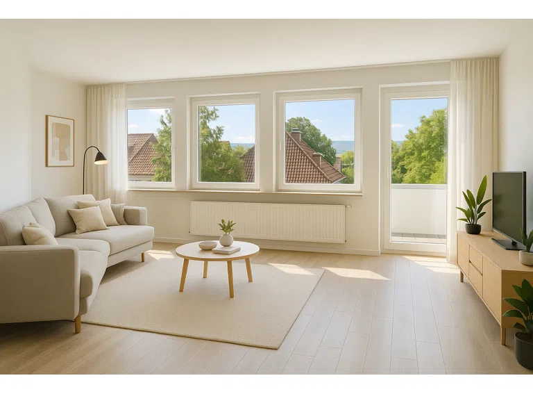 Wohnzimmer (Einrichtung KI)