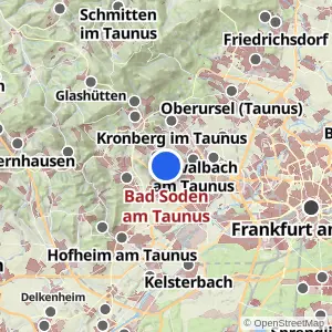 Kartenvorschau Bad Soden am Taunus
