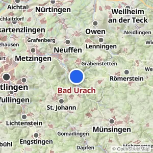 Kartenvorschau Bad Urach