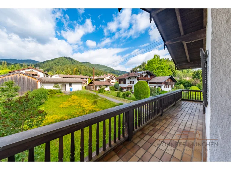 Balkon mit Ausblick