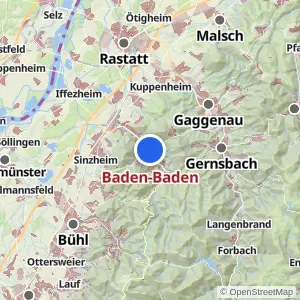 Kartenvorschau Baden-Baden