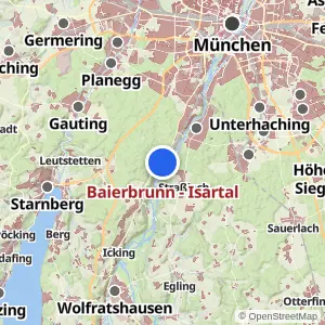 Kartenvorschau Baierbrunn - Isartal