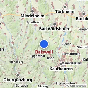 Kartenvorschau Baisweil