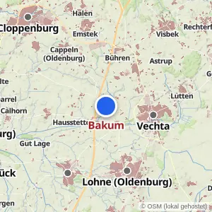 Kartenvorschau Bakum