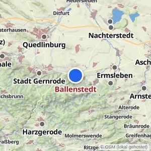 Kartenvorschau Ballenstedt