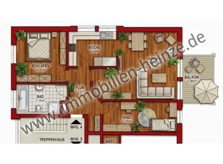 Grundriss WE