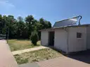 Müllhäuschen mit Solar f. WW