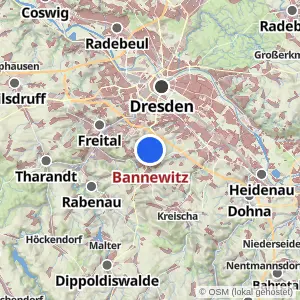 Kartenvorschau Bannewitz