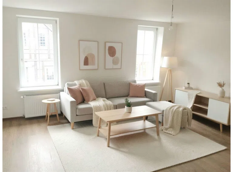 Wohnzimmer 1.OG - (KI generiert)