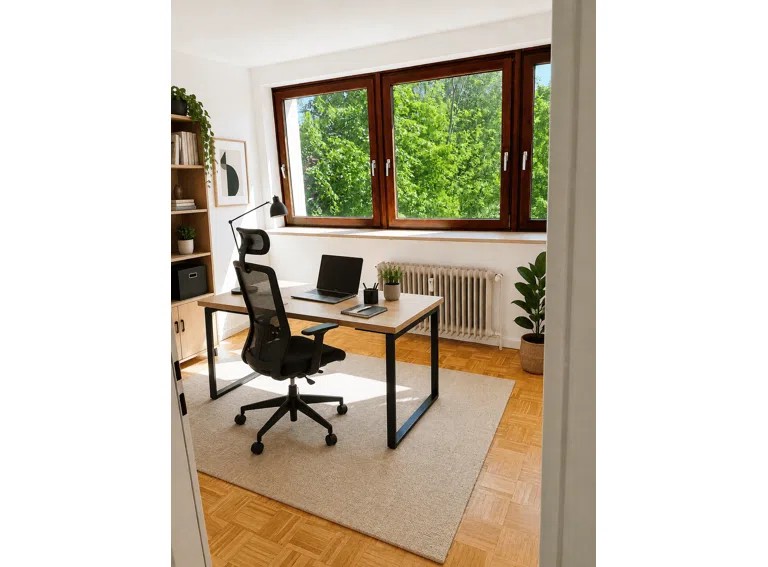Visualisierung Arbeitszimmer