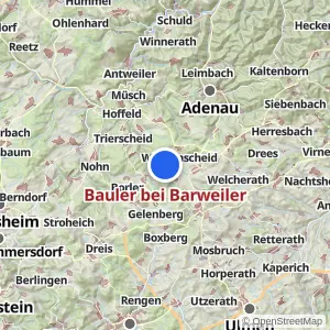 Kartenvorschau Bauler bei Barweiler