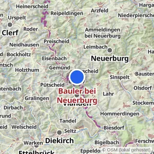 Kartenvorschau Bauler bei Neuerburg