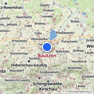 Kartenvorschau Bautzen