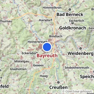 Kartenvorschau Bayreuth