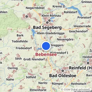 Kartenvorschau Bebensee