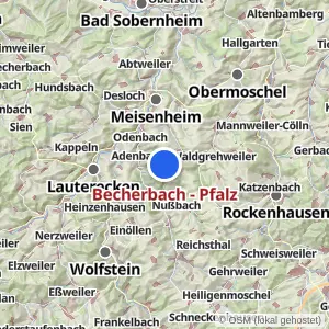 Kartenvorschau Becherbach - Pfalz