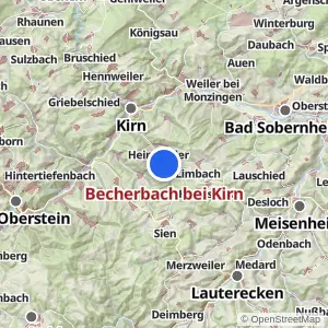 Kartenvorschau Becherbach bei Kirn