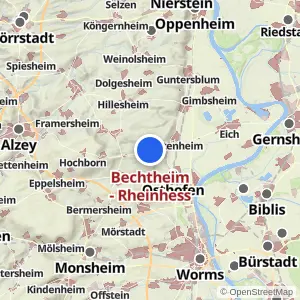 Kartenvorschau Bechtheim - Rheinhess