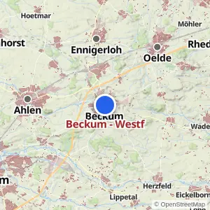 Kartenvorschau Beckum - Westf