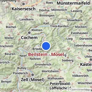 Kartenvorschau Beilstein - Mosel