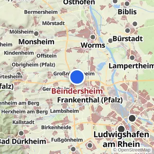 Kartenvorschau Beindersheim