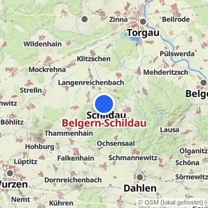 Kartenvorschau Belgern-Schildau