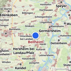 Kartenvorschau Bellheim
