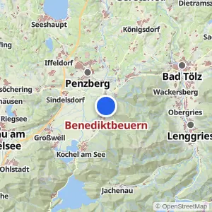 Kartenvorschau Benediktbeuern