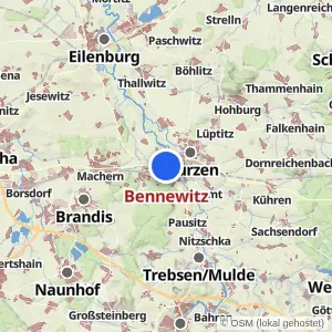 Kartenvorschau Bennewitz