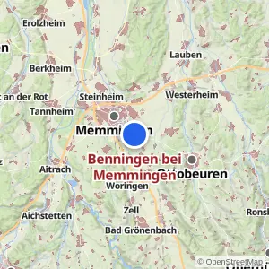 Kartenvorschau Benningen bei Memmingen