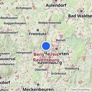 Kartenvorschau Berg - Kreis Ravensburg