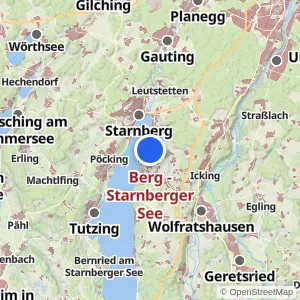 Kartenvorschau Berg - Starnberger See