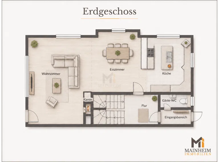 Grundriss Erdgeschoss