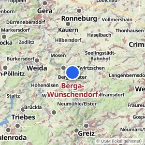 Kartenvorschau Berga-Wünschendorf