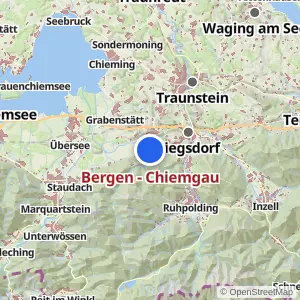 Kartenvorschau Bergen - Chiemgau