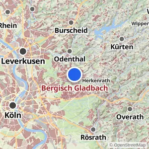 Kartenvorschau Bergisch Gladbach