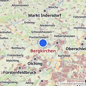 Kartenvorschau Bergkirchen