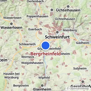 Kartenvorschau Bergrheinfeld