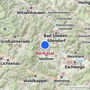 Kartenvorschau Berkatal