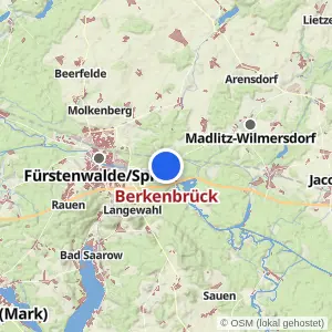 Kartenvorschau Berkenbrück