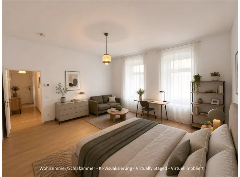 WohnzimmerSchlafzimmer