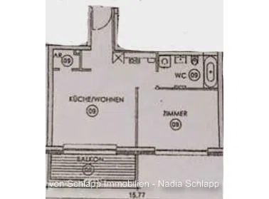 Grundriss Wohnung