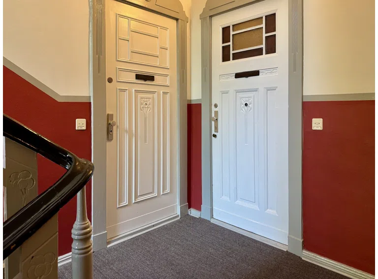 Der Wohnungseingang