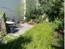 Der Essbereich im Garten